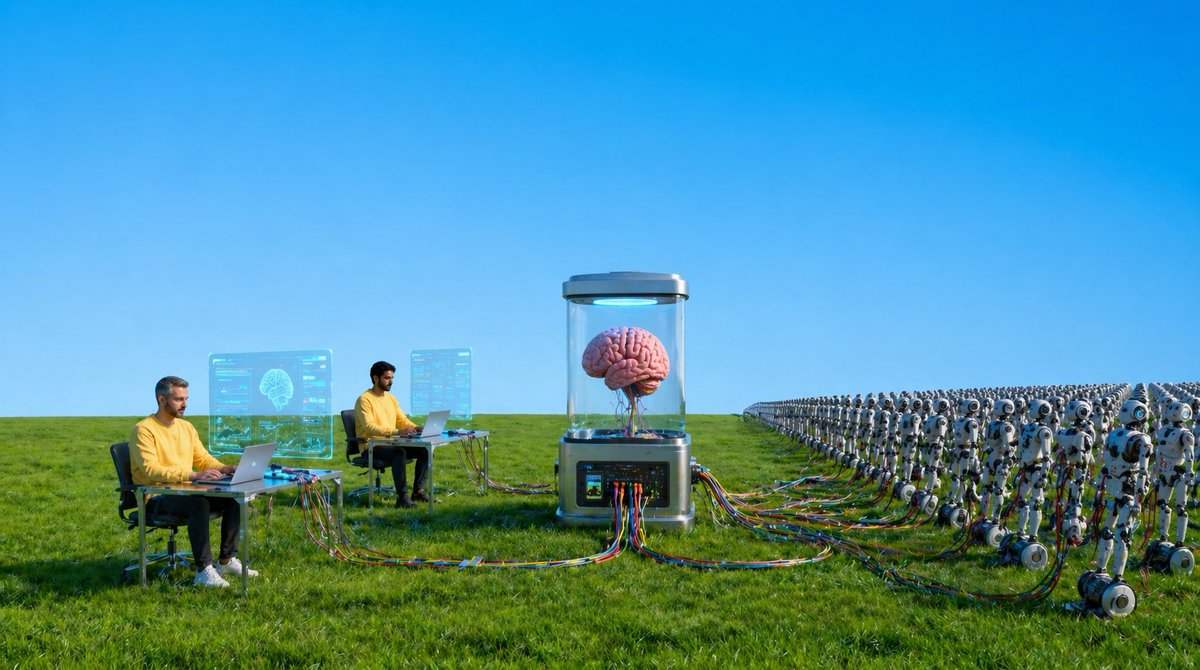 The Last Job for Mankind: Context Farming